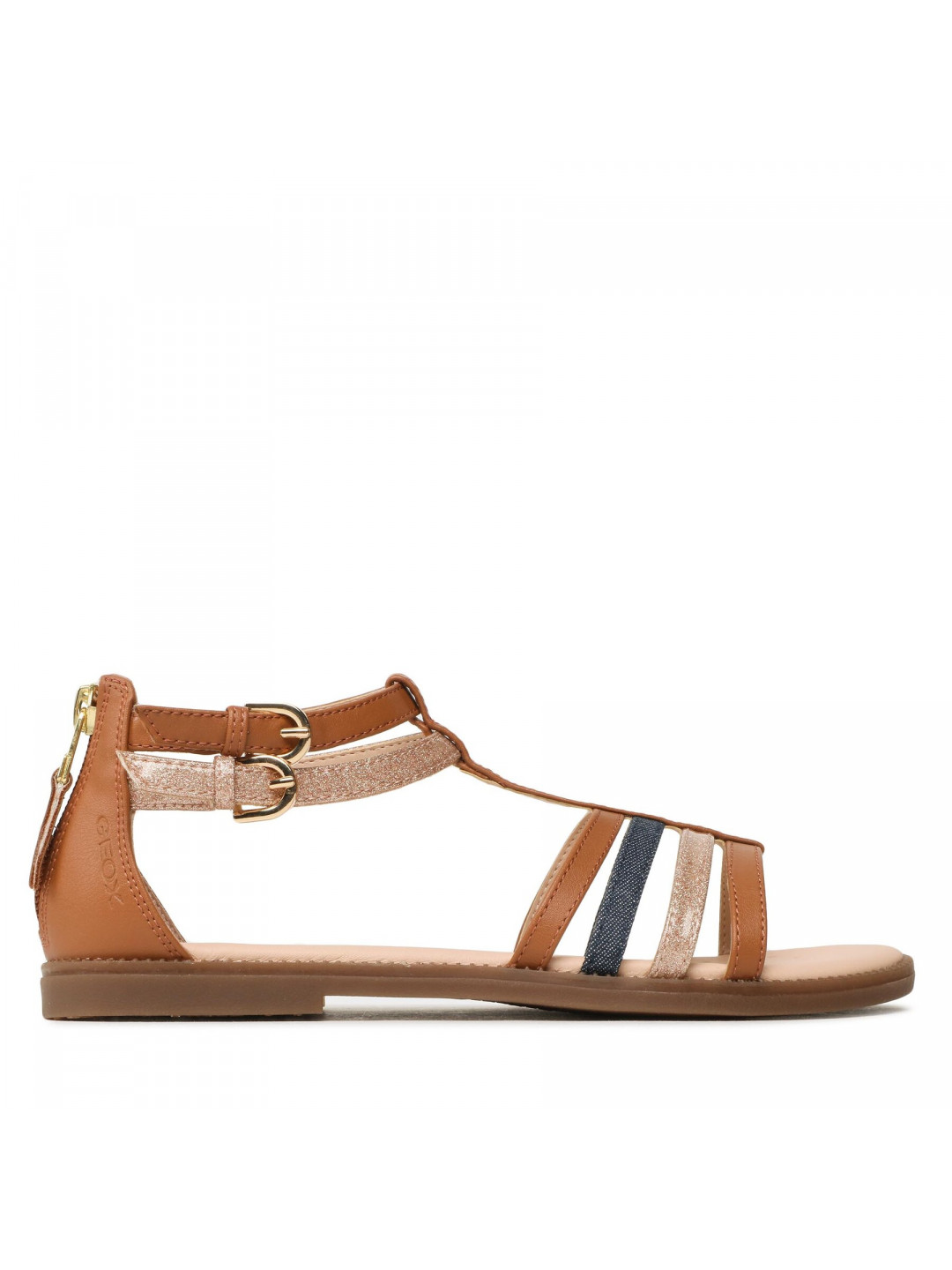 Sandály Geox J S Karly G D J7235D 0BCKC C6N4B D Hnědá